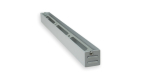 CEILING CANOPY 550x40x40mm, silver - SET